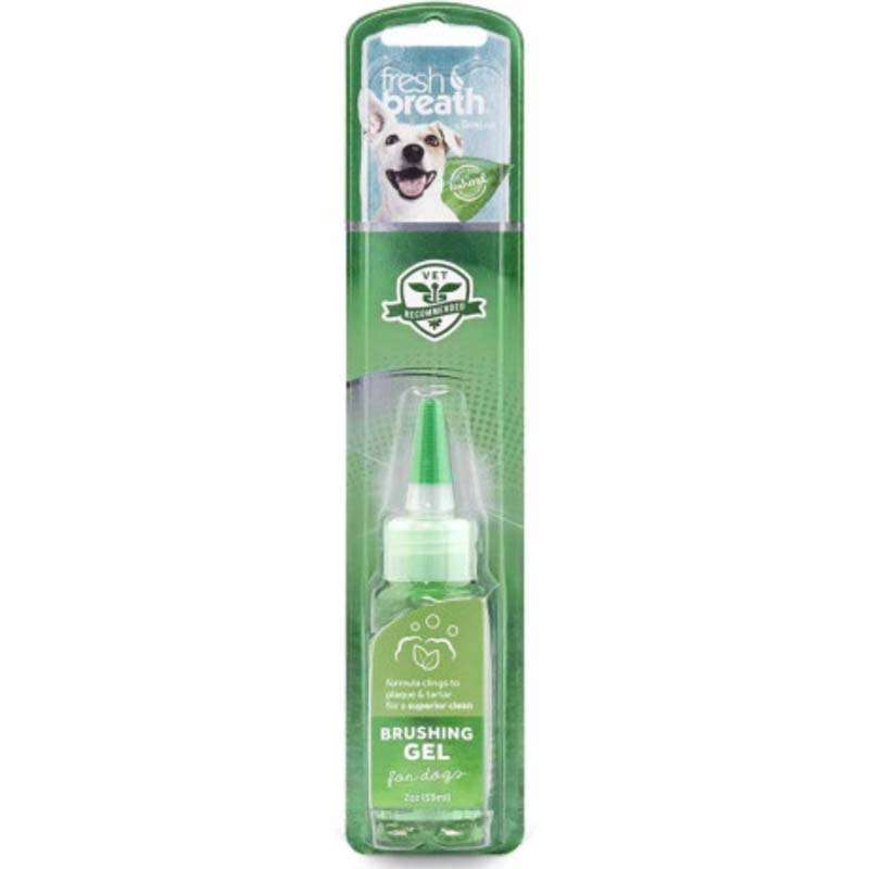 TropiClean (Тропіклін) Brushing Gell - Гель для чищення зубів з екстрактом зеленого чаю для собак (59 мл) в E-ZOO