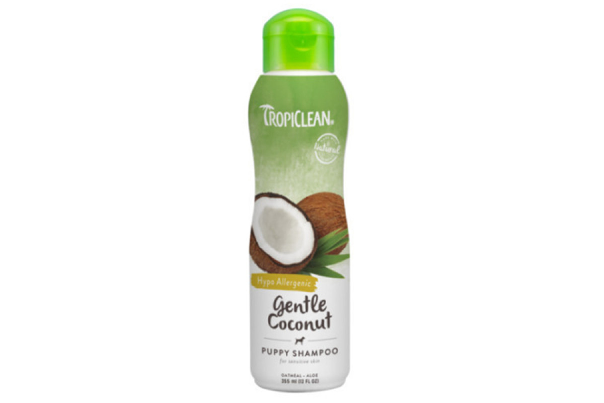 TropiClean (Тропіклін) Gentle Coconut Pet - Гіпоалергенний шампунь з ароматом ніжного кокоса для кошенят і цуценят (355 мл) в E-ZOO