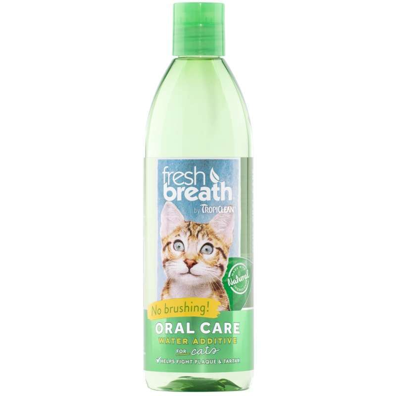 TropiClean (Тропіклін) TropiClean Fresh Breath - Добавка в воду для котів (473 мл) в E-ZOO