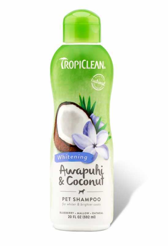 Tropiclean (Тропиклин) Awapuhi and Coconut - Шампунь с кокосом и имбирем для светлой шерсти (355 мл) в E-ZOO