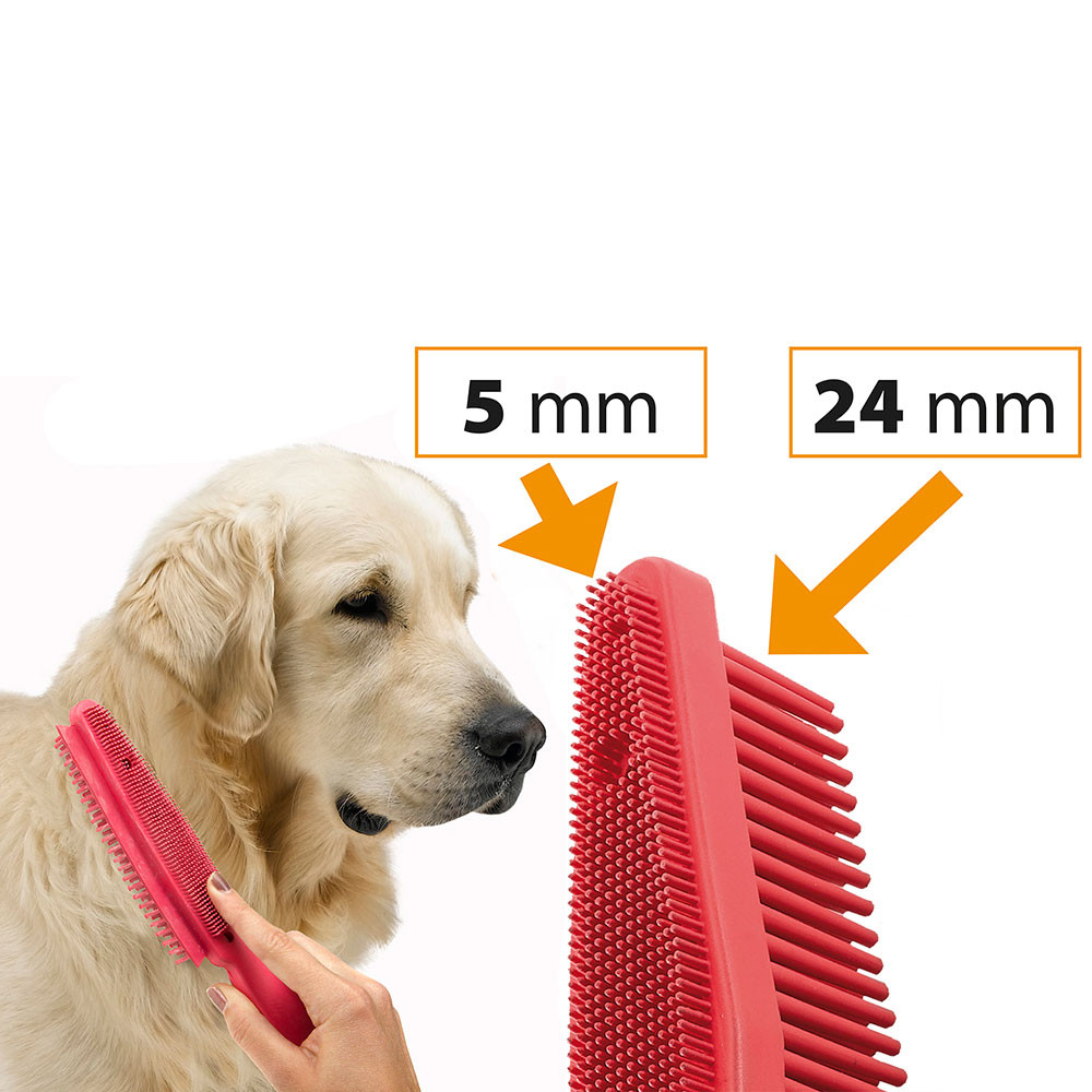Ferplast (Ферпласт) GRO 5941 BRUSH REMOVE HAIR - Резиновая щетка для сбора шерсти для собак (GRO 5941) в E-ZOO
