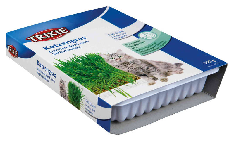 Тrixie (Трикси) Cat Grass - Трава для взрослых котов (100 г) в E-ZOO