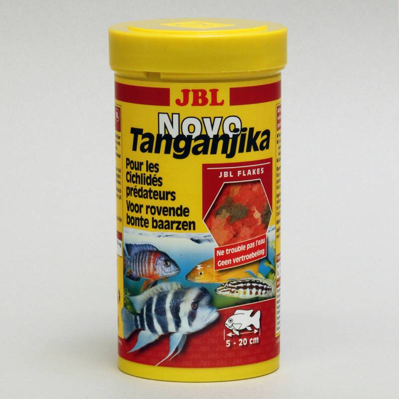 JBL (ДжиБиЭль) NovoTanganjika - Основной корм для хищных цихлид (хлопья) (250 мл) в E-ZOO