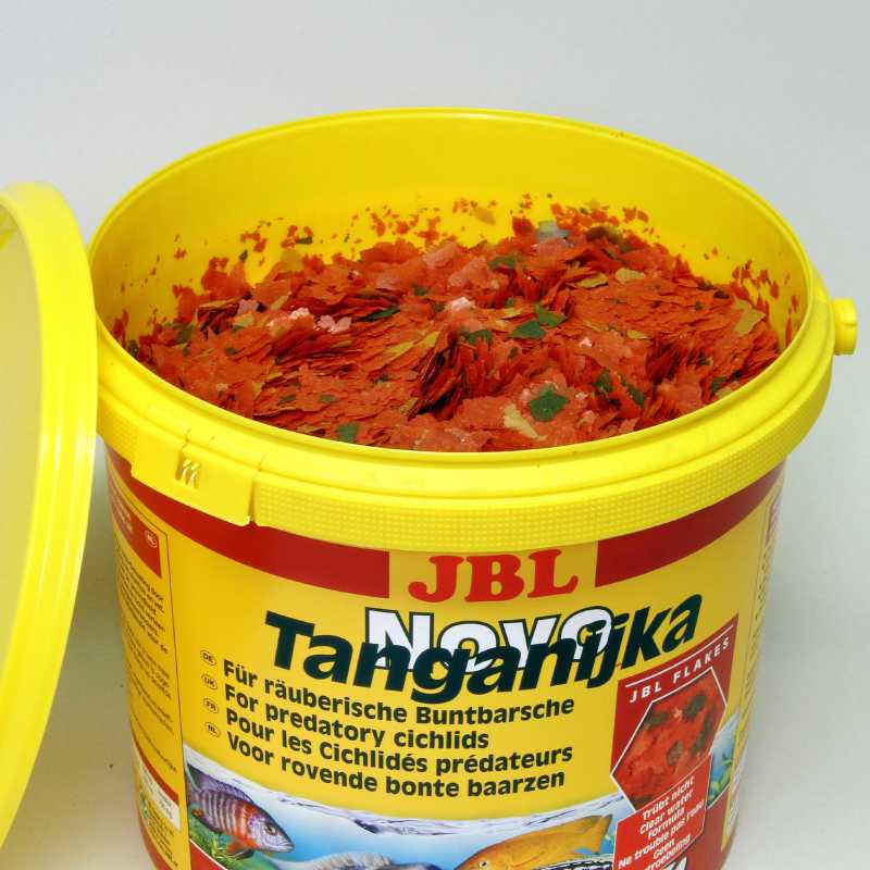 JBL (ДжиБиЭль) NovoTanganjika - Основной корм для хищных цихлид (хлопья) (250 мл) в E-ZOO