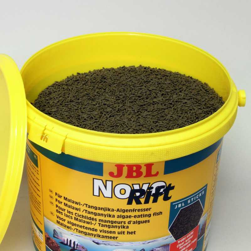 JBL (ДжиБиЭль) NovoRift - Основной корм для травоядных цихлид (палочки) (1 л) в E-ZOO