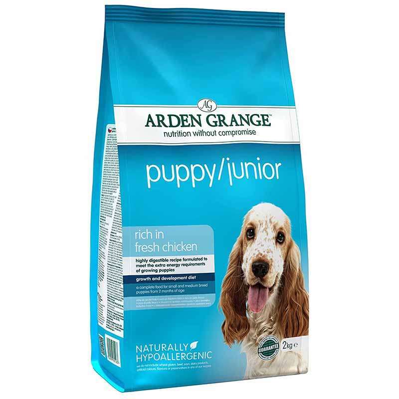 Arden Grange (Арден Грандж) Puppy Junior - Сухой корм с курицей и рисом для щенков и молодых собак