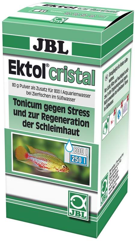 JBL (ДжиБиЭль) Ektol Cristal - Тоник против стресса у аквариумных рыбок (80 г) в E-ZOO
