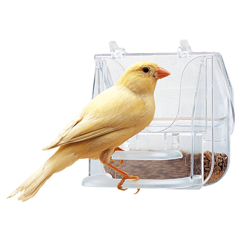 Ferplast (Ферпласт) Feeder Pretty - Кормушка для попугаев, канареек и экзотических маленьких птиц (9x9x9 см) в E-ZOO