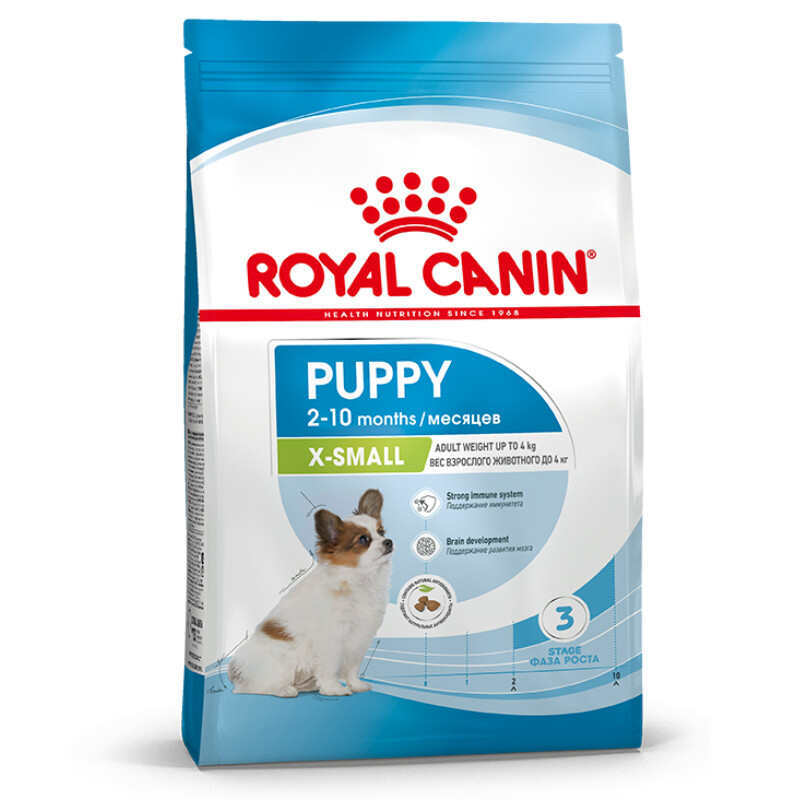 Royal Canin X-Small Puppy - Сухий корм для мініатюрних цуценят віком від 2 до 10 місяців (1,5 кг) в E-ZOO