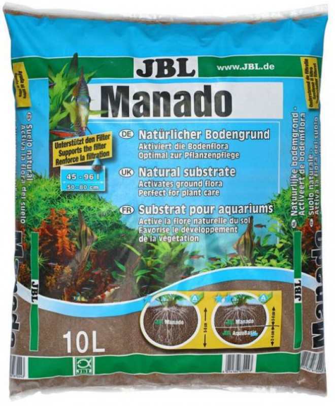 JBL (ДжіБіЕль) Manado - Субстрат для акваріумів (10 л) в E-ZOO