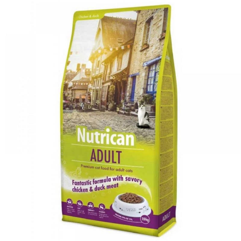Nutrican (Нутрикан) Adult Cat - Сухой корм с мясом курицы для взрослых котов (2 кг) в E-ZOO