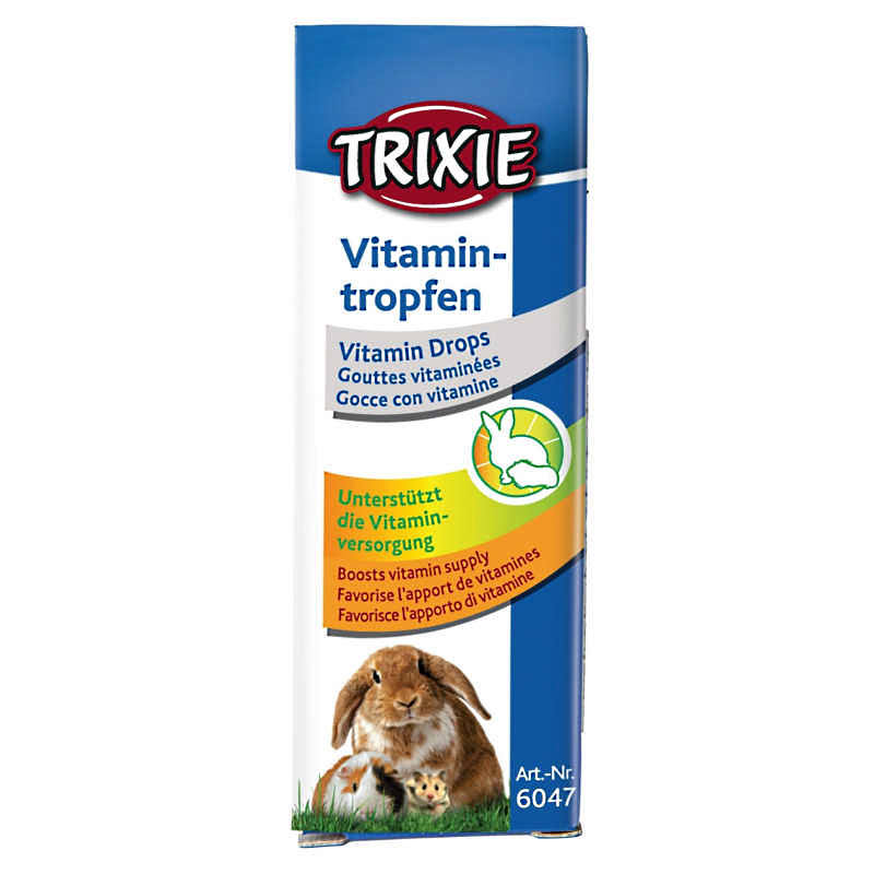 Trixie (Тріксі) Vitamin-tropfen - Вітамінні краплі для кроликів і дрібних гризунів (15 мл) в E-ZOO