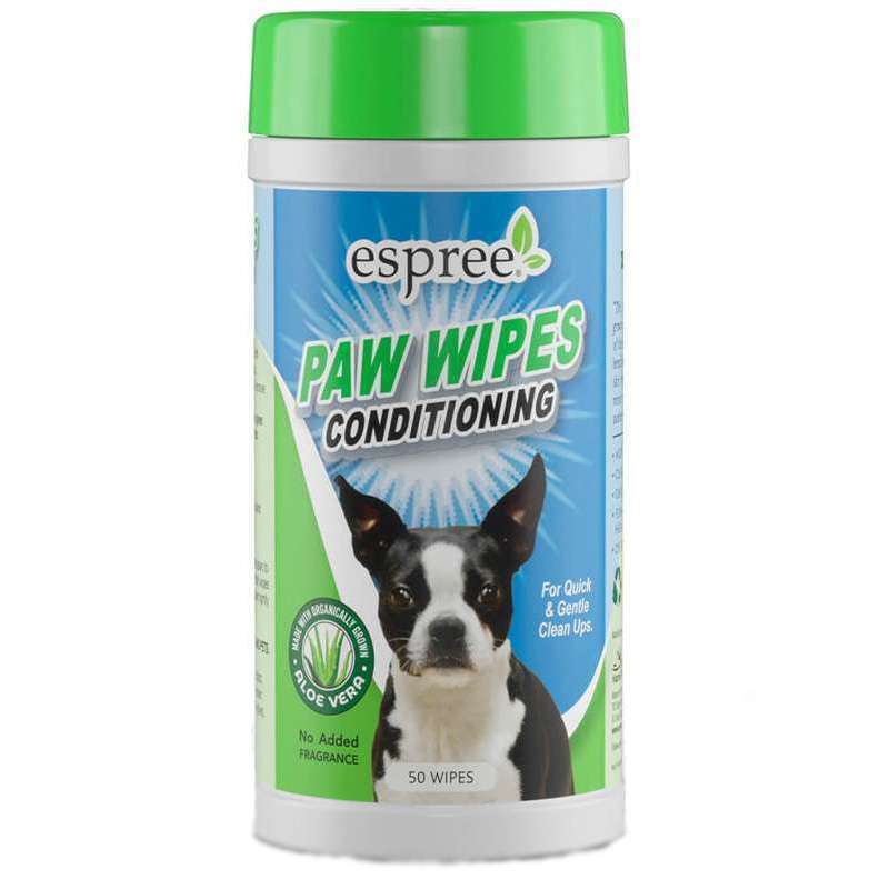 Espree (Еспрі) Paw Wipes - Вологі серветки для зволоження і захисту шкіри та шерсті собак (50 шт./уп.) в E-ZOO