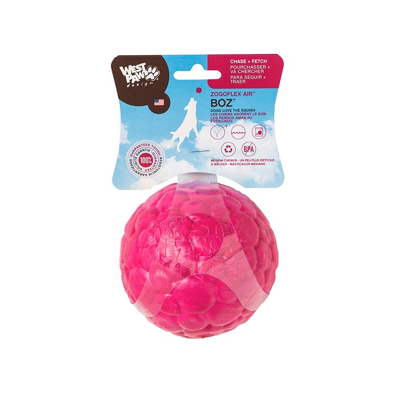 West Paw (Вест Пау) Boz Dog Ball - Игрушка мяч для собак (6 см) в E-ZOO