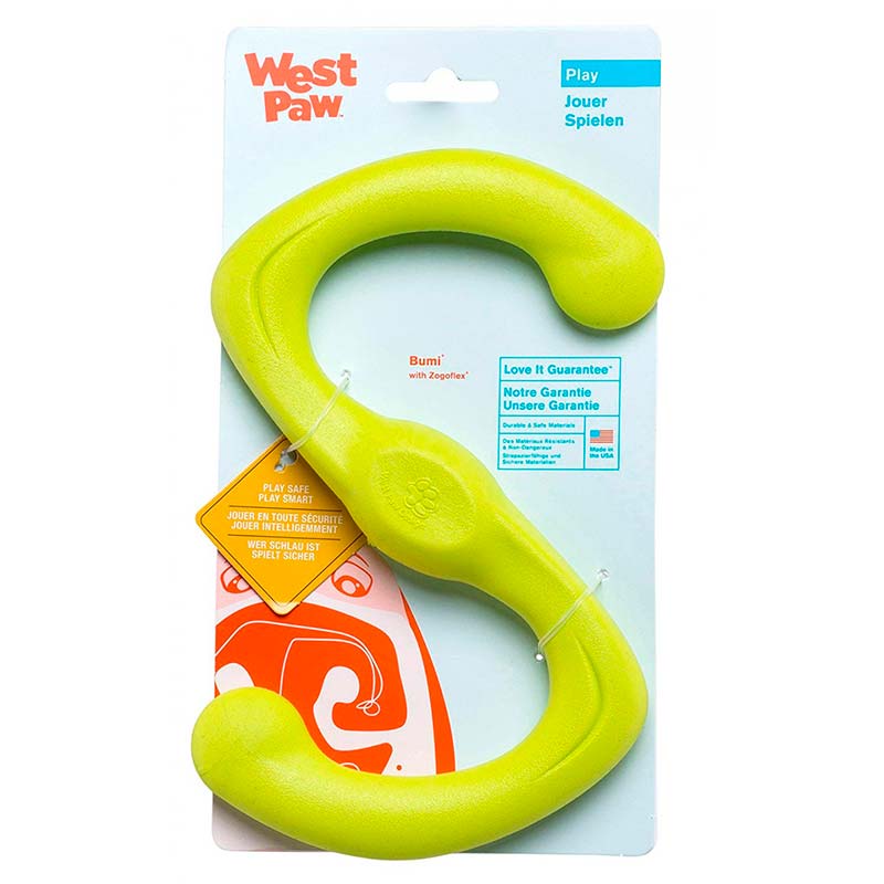 West Paw (Вест Пау) Bumi Tug Toy - Іграшка S-подібна для собак (24 см) в E-ZOO