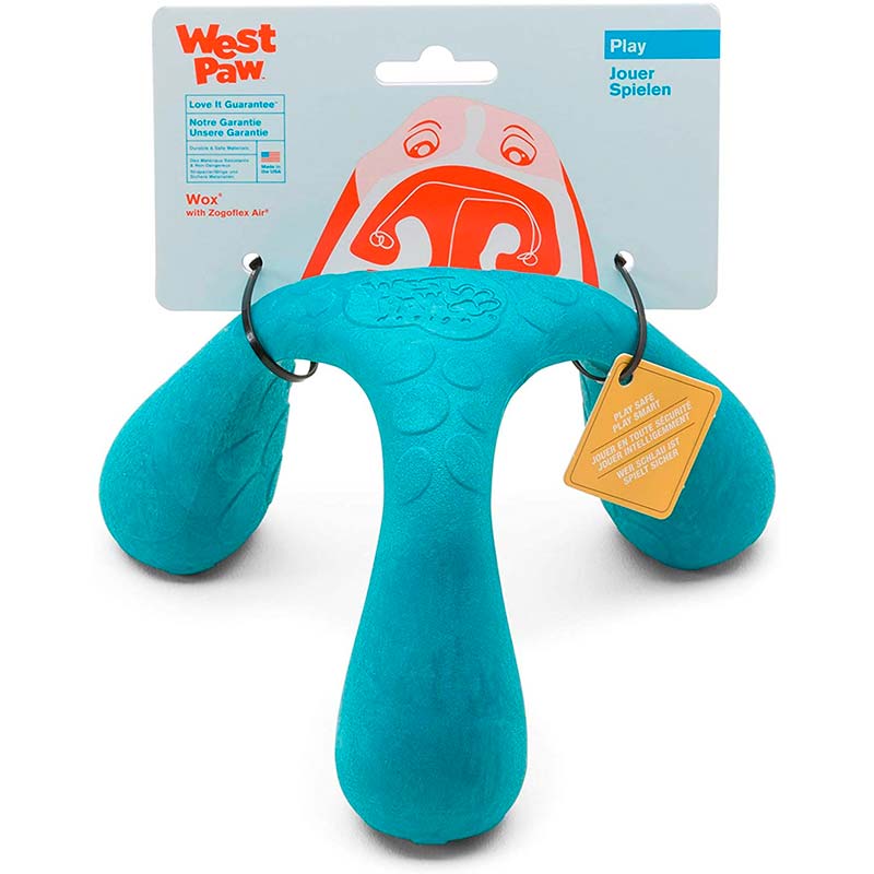 West Paw (Вест Пау) Wox Dog Toy - Игрушка треног для собак (19 см) в E-ZOO