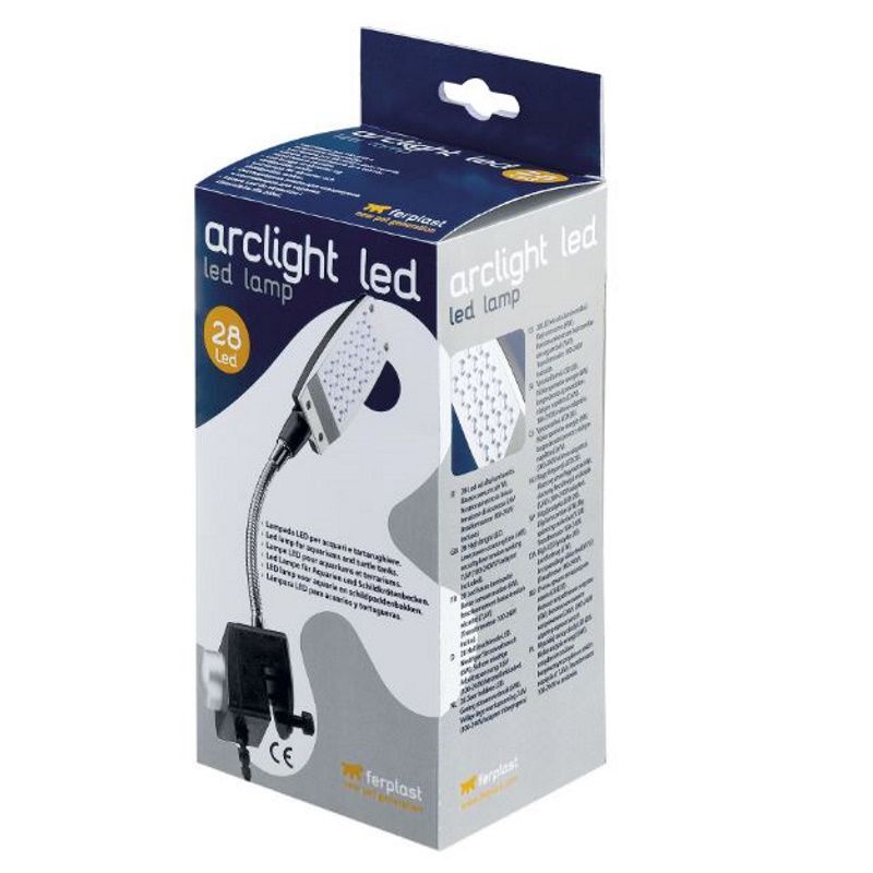 Ferplast (Ферпласт) Arclight LED - Светодиодная лампа для аквариумов и контейнеров с черепахами (27,5 см) в E-ZOO