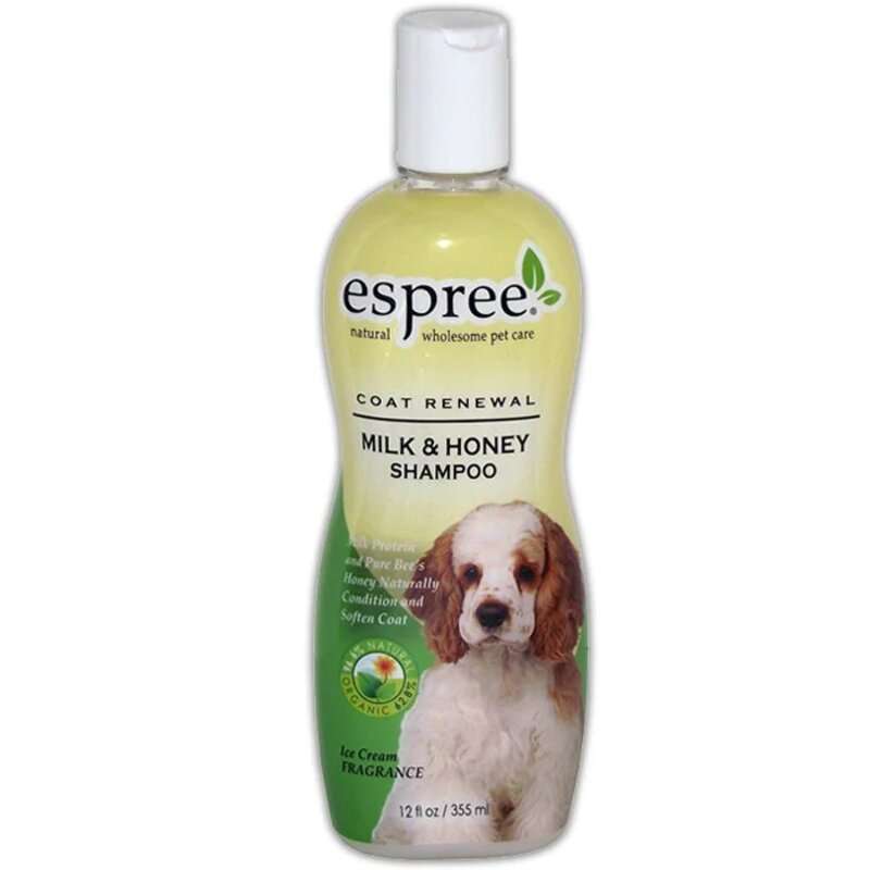 Espree (Эспри) Milk & Honey Shampoo - Восстанавливающий шампунь из Молока и Мёда для длинношерстных собак (355 мл) в E-ZOO