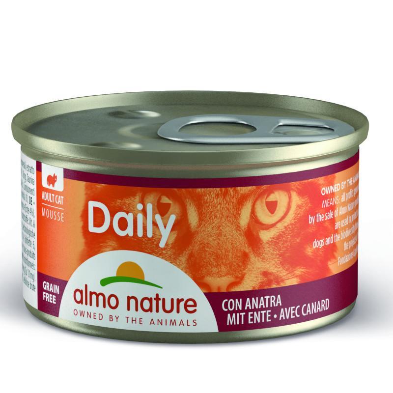 Almo Nature (Альмо Натюр) Daily Menu Cat - Консервований корм "Мус з качкою" для котів (85 г) в E-ZOO