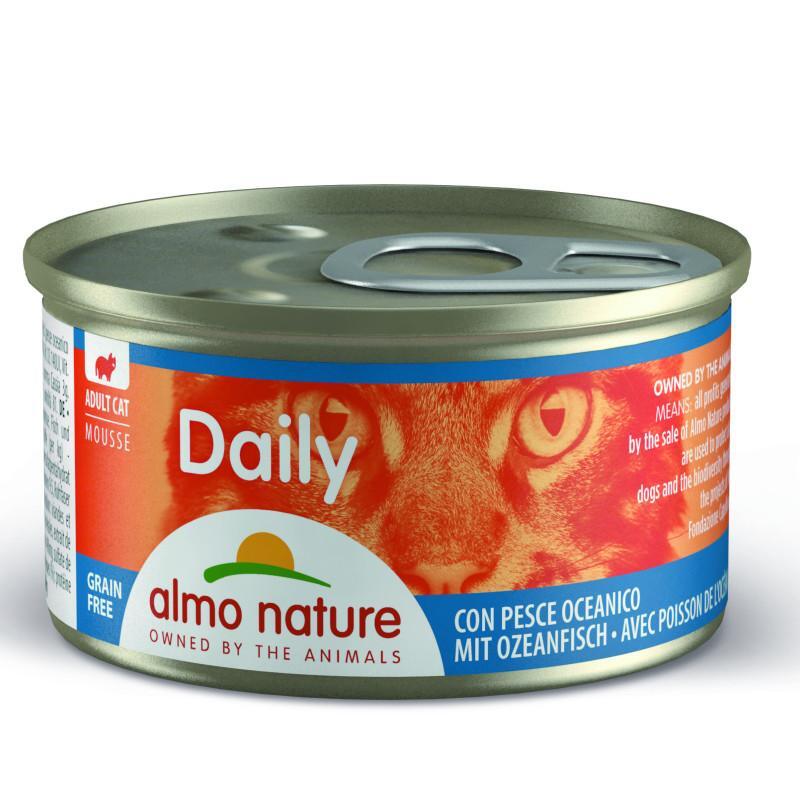 Almo Nature (Альмо Натюр) Daily Menu Cat - Консервований корм "Мус з океанічної риби" для котів (85 г) в E-ZOO
