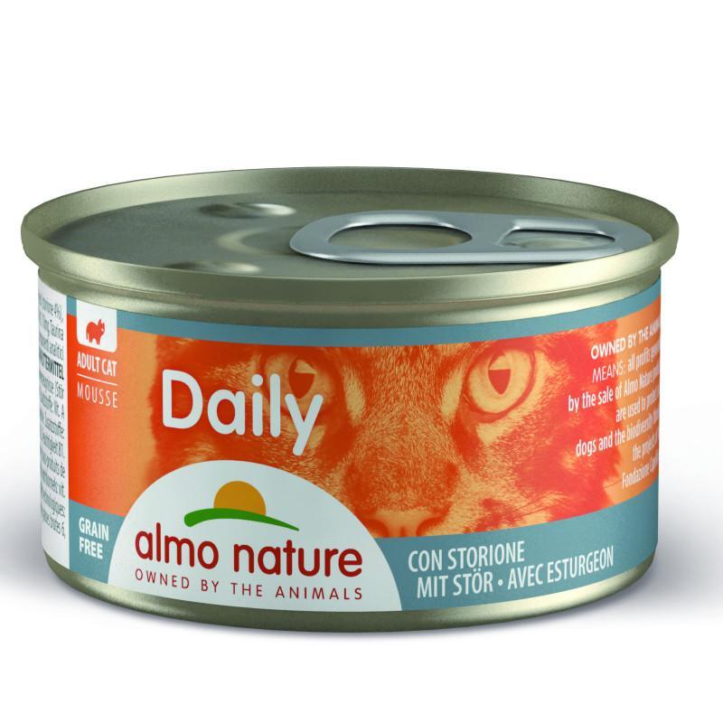 Almo Nature (Альмо Натюр) Daily Menu Cat - Консервированный корм "Мусс с осетром" для кошек (85 г) в E-ZOO