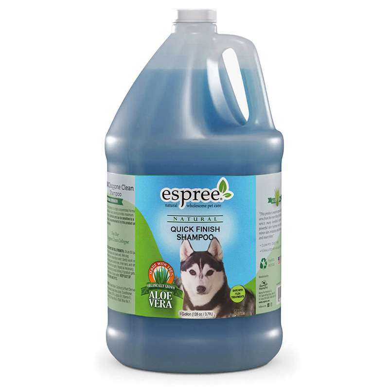 Espree (Эспри) Quick-Dry McGraw Shampoo - Суперконцентрированный шампунь для быстрого мытья и быстрого высыхания шерсти для собак (3,79 л) в E-ZOO