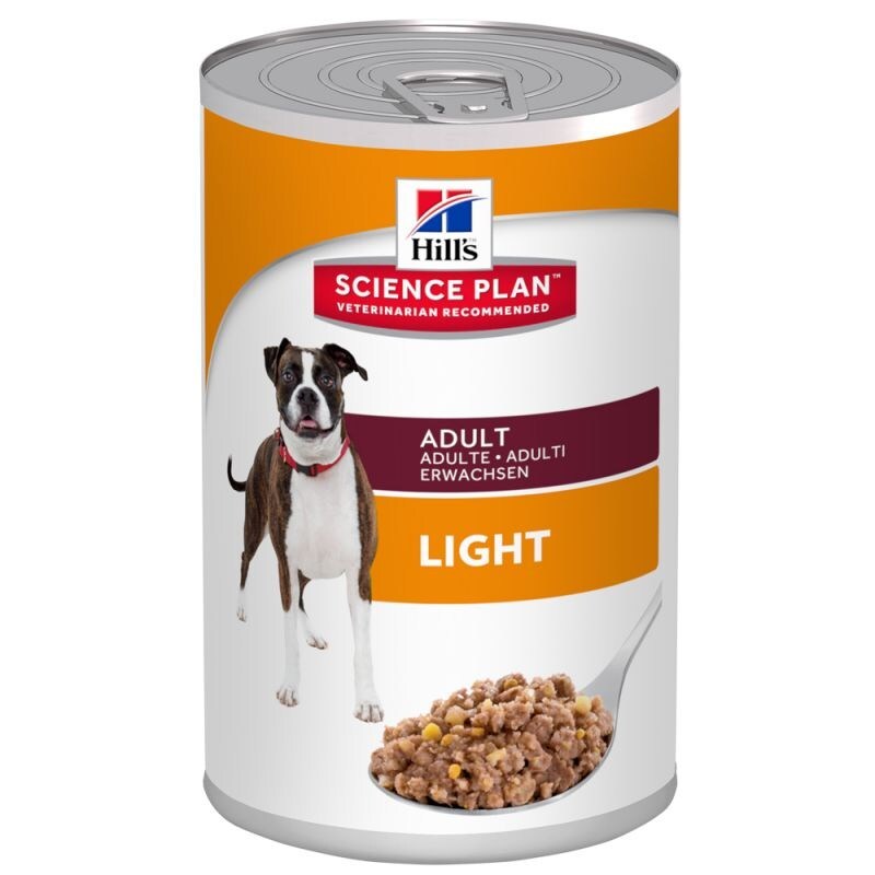 Hill's (Хіллс) Wet SP Canine Adult Ligh - Консервований корм зі свининою для дорослих собак для підтримки оптимальної ваги (370 г) в E-ZOO