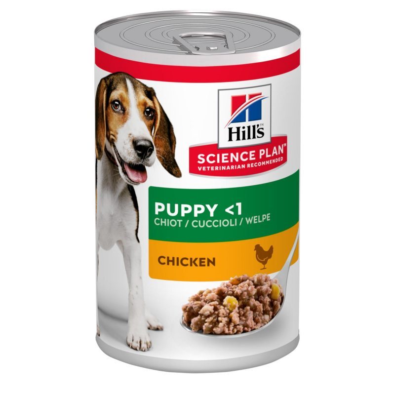 Hill's (Хиллс) Wet SP Canine Puppy Chicken – Консервированный корм с курицей для щенков (370 г) в E-ZOO