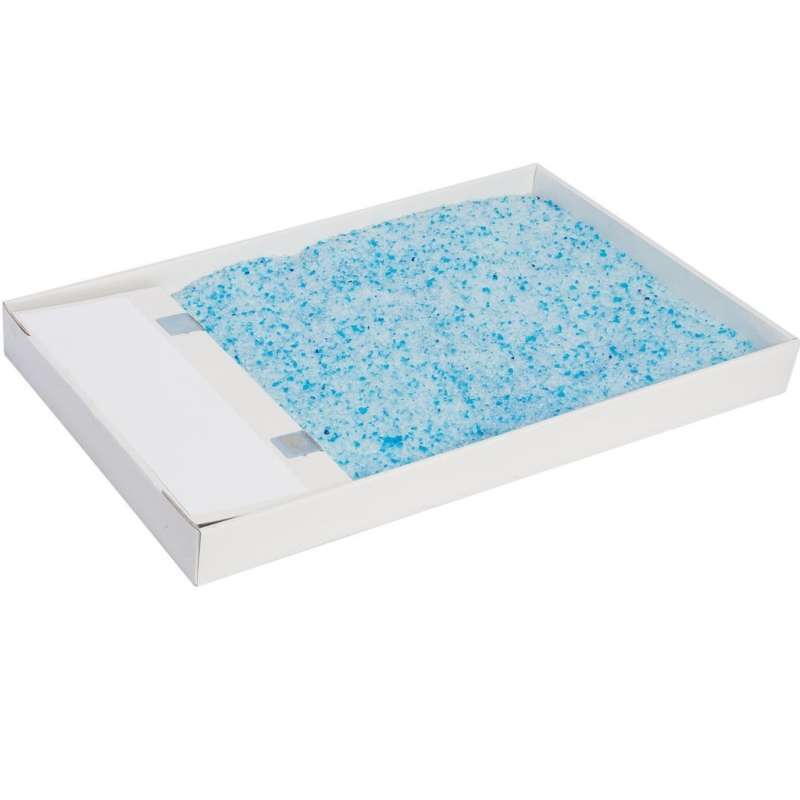 PetSafe (ПетСейф) ScoopFree Blue Crystal - Поддон с силикагелевым наполнителем для кошачьего туалета (35,5х35,5 см) в E-ZOO