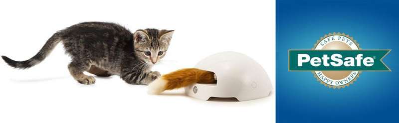 PetSafe (ПетСейф) FroliCat Fox Den - Интерактивная игрушка для котов Лисий Хвост (18,5х18,5х7 см) в E-ZOO
