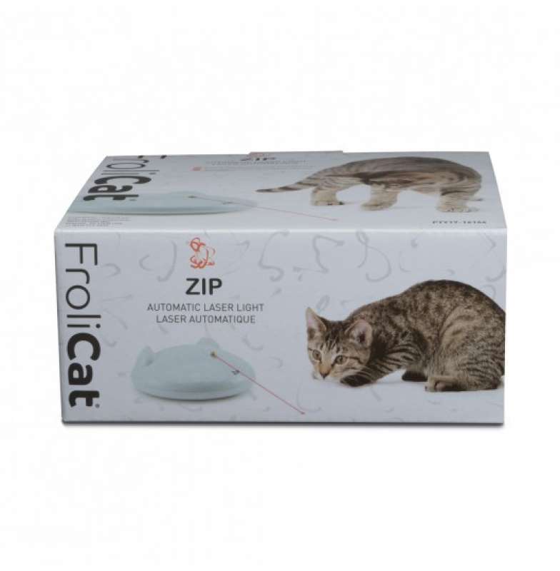 PetSafe (ПетСейф) FroliCat Zip Laser - Інтерактивна лазерна іграшка для котів різного віку (15х15х5,5 см) в E-ZOO