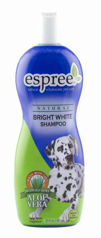 Espree (Эспри) Bright White Shampoo - Яркий белый шампунь для белых и светлых окрасов для собак и котов (591 мл) в E-ZOO