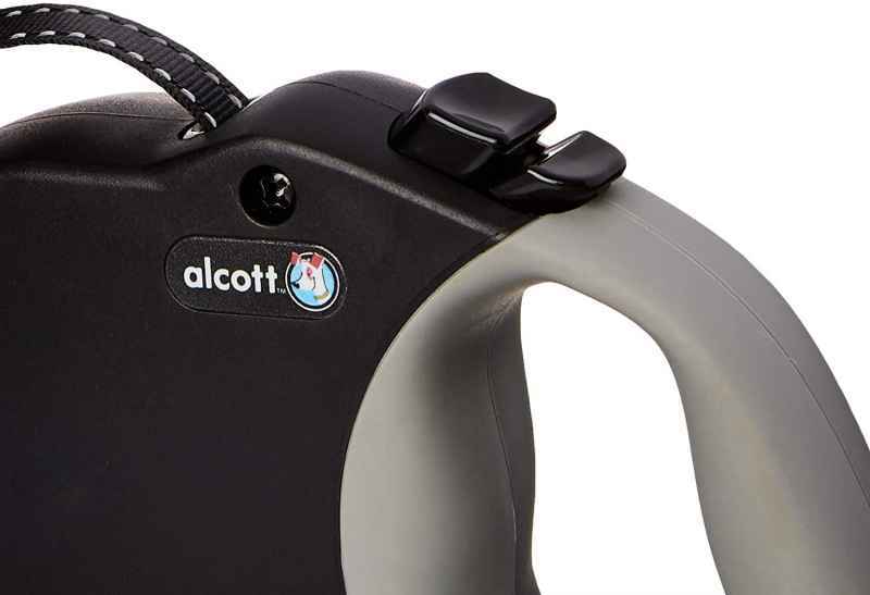 Alcott (Алкотт) Аdventure Retractable Leashes - Повідець-рулетка для собак зі світловідбиваючою ниткою в стрічці (Extra small) в E-ZOO