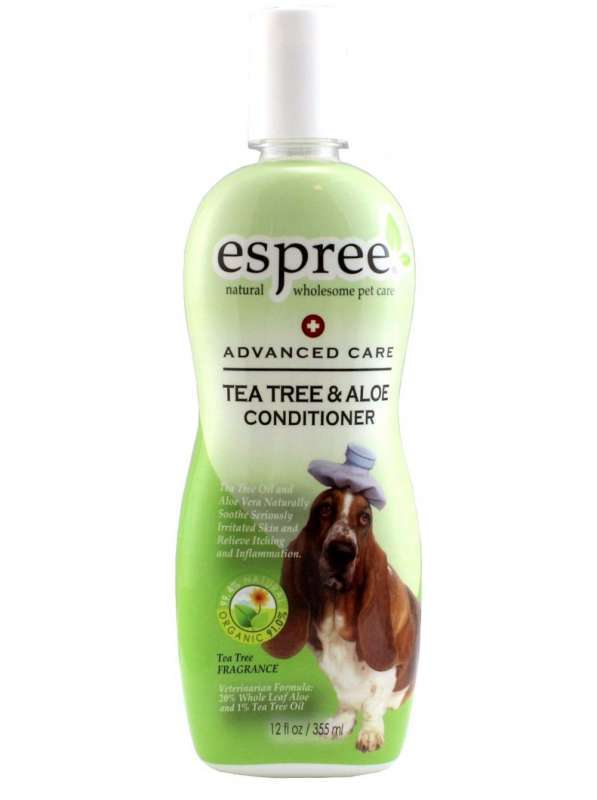 Espree (Эспри) Tea Tree & Aloe Shampoo - Шампунь с маслом чайного дерева и алоэ вера, при сухости кожи для собак - Фото 4