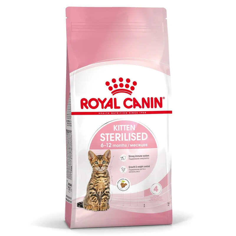 Royal Canin (Роял Канін) Kitten Sterilised - Сухий корм з птицею для кошенят після стерилізації (400 г) в E-ZOO