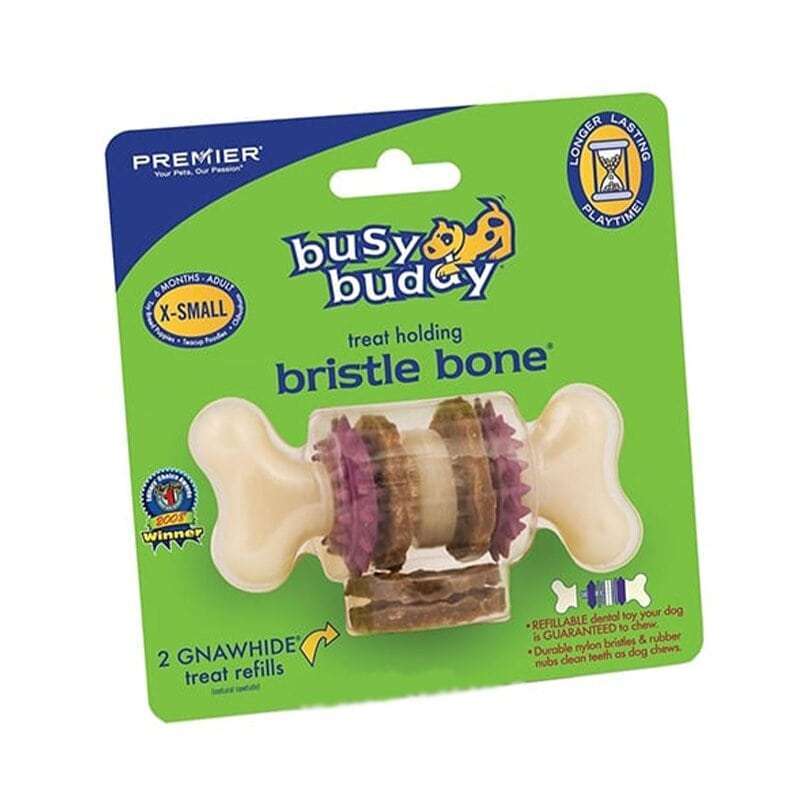 Premier (Преміер) Bristle Bone - Суперміцна іграшка - ласощі для собак у вигляді кісточки (M) в E-ZOO