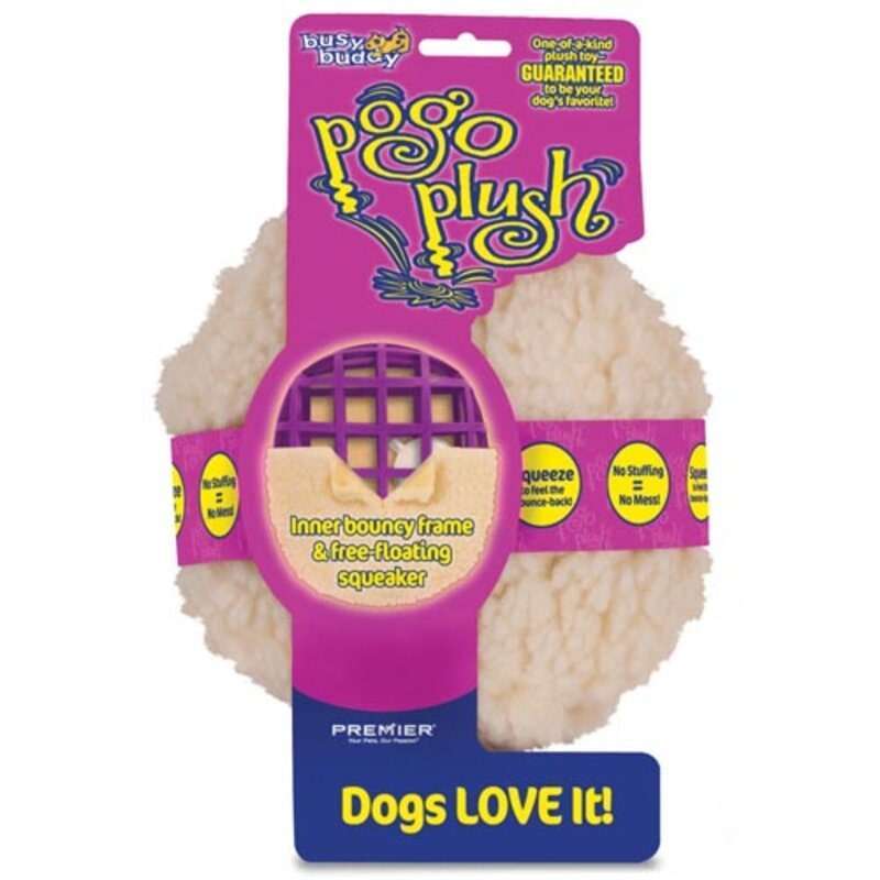 Premier (Преміер) Pogo Plush Ball - Суперміцна іграшка з пищалкою для собак (S) в E-ZOO
