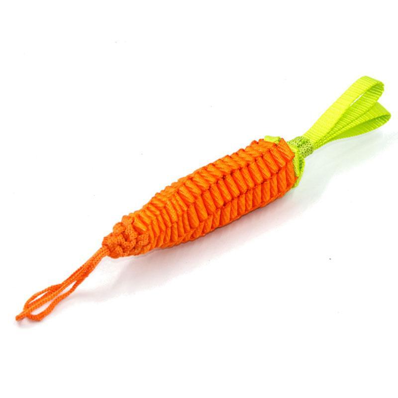 GimDog (ДжимДог) Stretch - Игрушка-морковка для собак (35,5х4,5х4,5 см) в E-ZOO