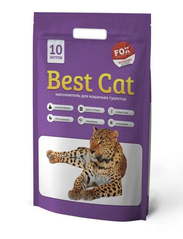Best Cat (Бест Кет) Purple Lawender - Наповнювач силікагелевий для котячого туалету (7,2 л) в E-ZOO