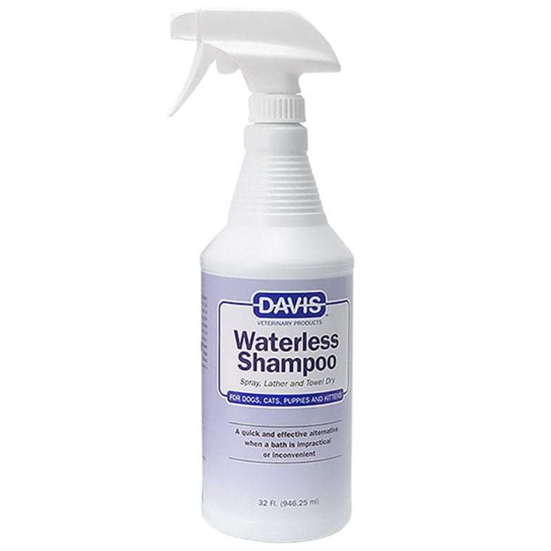 Davis (Дэвис) Waterless Shampoo - Шампунь сухой для всех типов шерсти собак и котов (946 мл) в E-ZOO