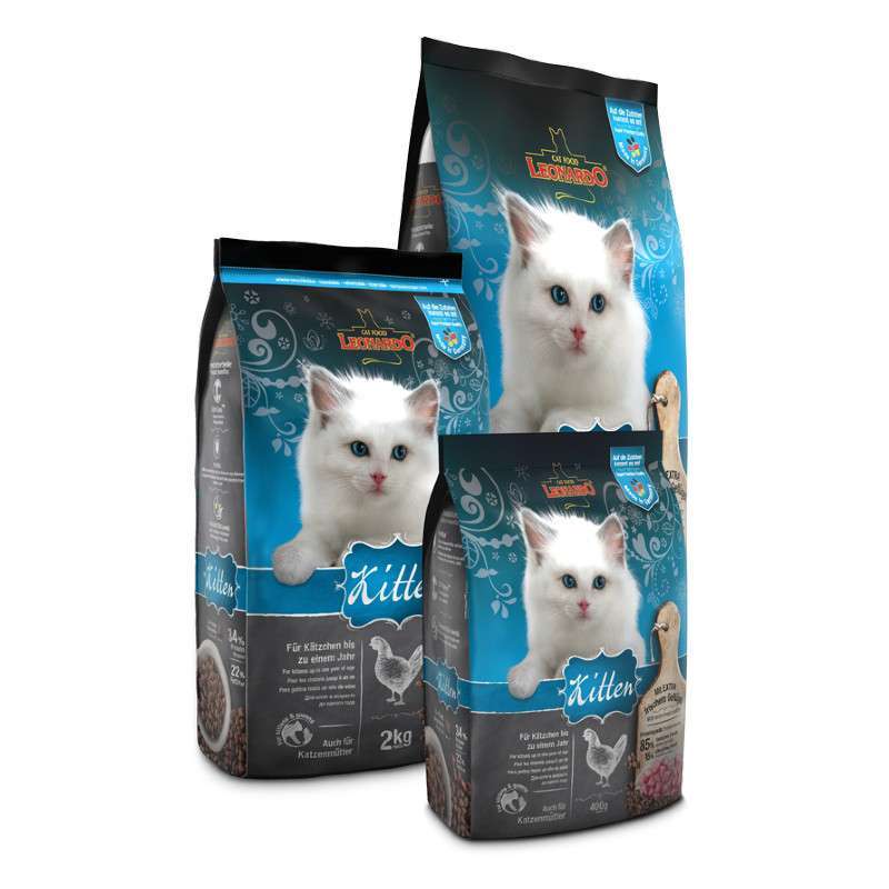 Leonardo (Леонардо) Kitten - Сухой корм с домашней птицей для котят (7,5 кг) в E-ZOO