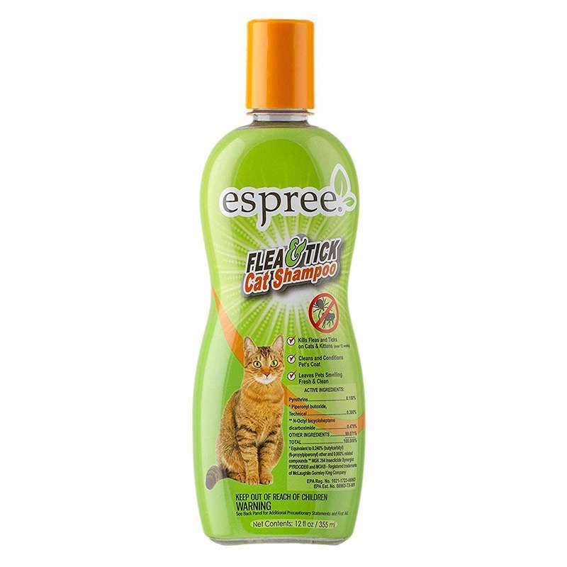 Espree (Эспри) Flea & Tick Cat Shampoo - Репеллентный шампунь для котов (355 мл) в E-ZOO