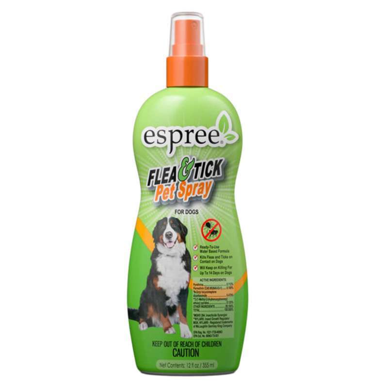 Espree (Эспри) Flea&Tick Spray - Репеллентный спрей для собак (355 мл) в E-ZOO