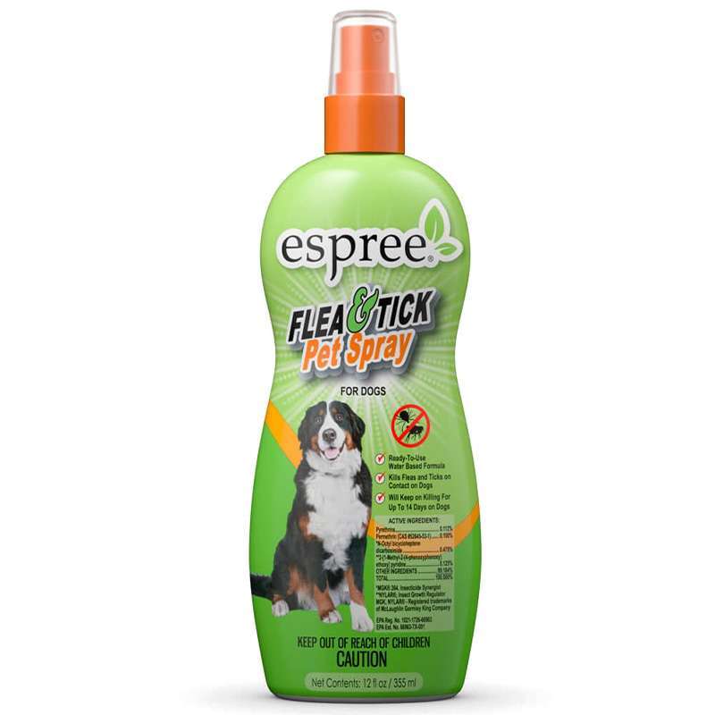 Espree (Эспри) Flea&Tick Spray - Репеллентный спрей для собак (355 мл) в E-ZOO