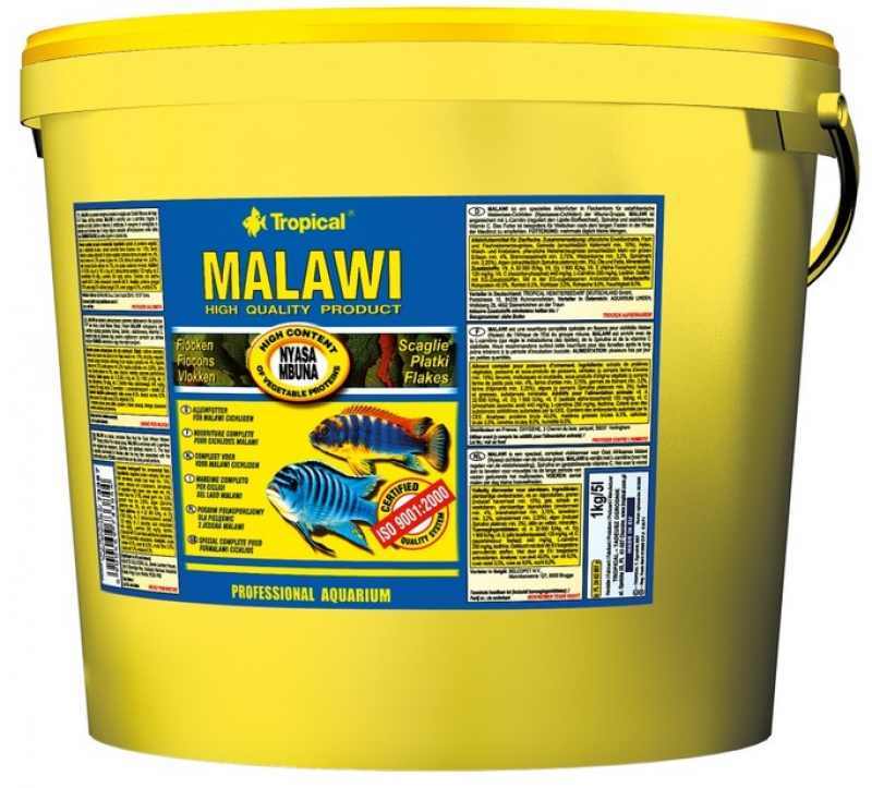 Tropical (Тропікал) Malawi - Корм для цихлід в пластівцях (1 л) в E-ZOO