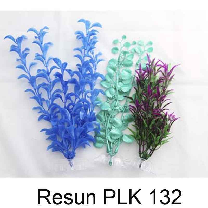 Resun (Ресан) PLK - Набор из 3-х аквариумных растений из пластика (PLK-132) в E-ZOO