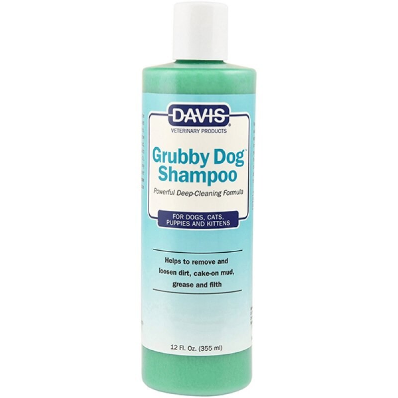 Davis (Девіс) Grubby Dog Shampoo - Шампунь-концентрат для глибокого очищення для собак і котів (355 мл) в E-ZOO