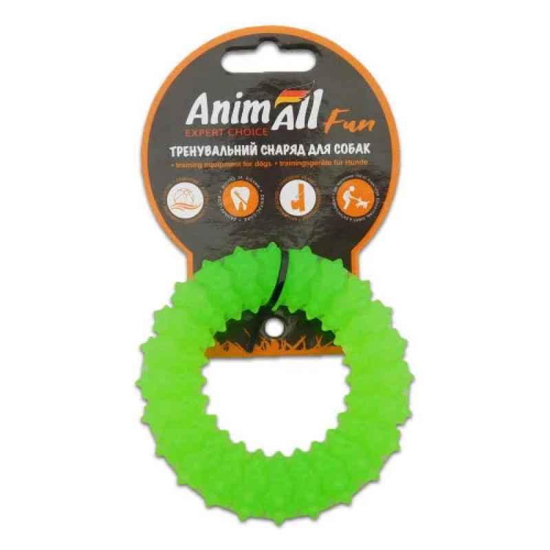 AnimAll (ЭнимАлл) Fun - Игрушка кольцо с шипами для собак (9 см) в E-ZOO