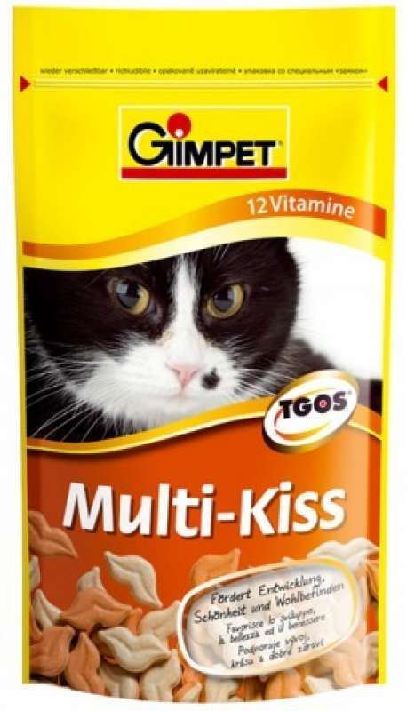 GimCat (ДжимКет) Every Day Multi-Vitamin Tabs - Пігулки для дорослих котів "Мультивітамін" (40 г) в E-ZOO