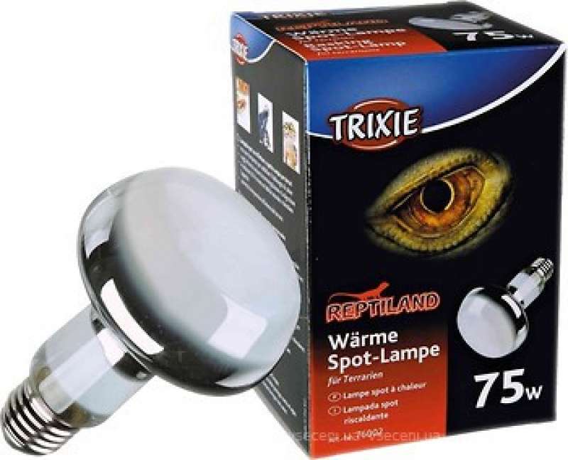 Trixie (Тріксі) Reptiland Warme Spot-Lampe - Рефлекторна лампа розжарювання для обігріву тераріумів (50 W) в E-ZOO